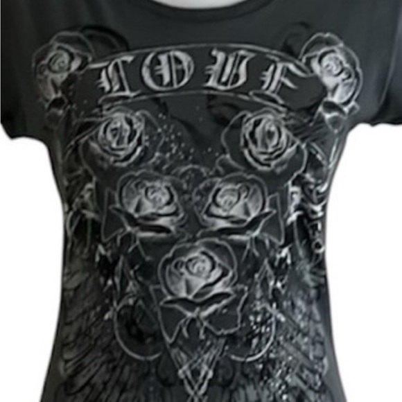 ⭐️Rue 21, Gray/Black/White ,T-Shirt, Size L⭐️ - Picture 10 of 10